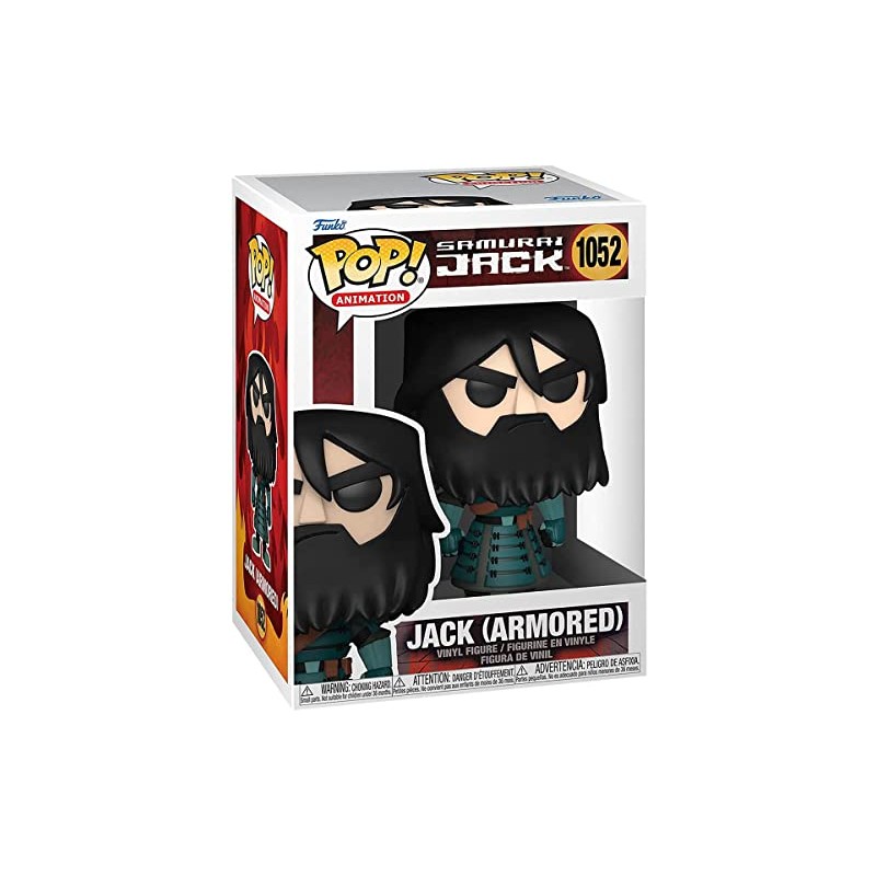 Funko Pop! Animation: Samurai Jack - Armored Jack with Chase