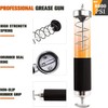 Grease Gun with Quick Release Coupler, 8000 PSI Heavy Duty