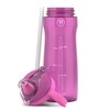 Pogo BPA-Free Tritan Plastic Water Bottle with Soft Straw Lid,