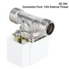 Electric Solenoid Valve One Way Normally Closed 1/2in External Thread