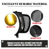 Headlight Vent Accent LED Indicator Side Lights with Turn Signals