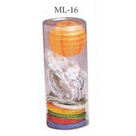 JapanBargain Japanese Chinese Rainbow Paper Lantern Set Christmas Holiday Party Lights S-2735