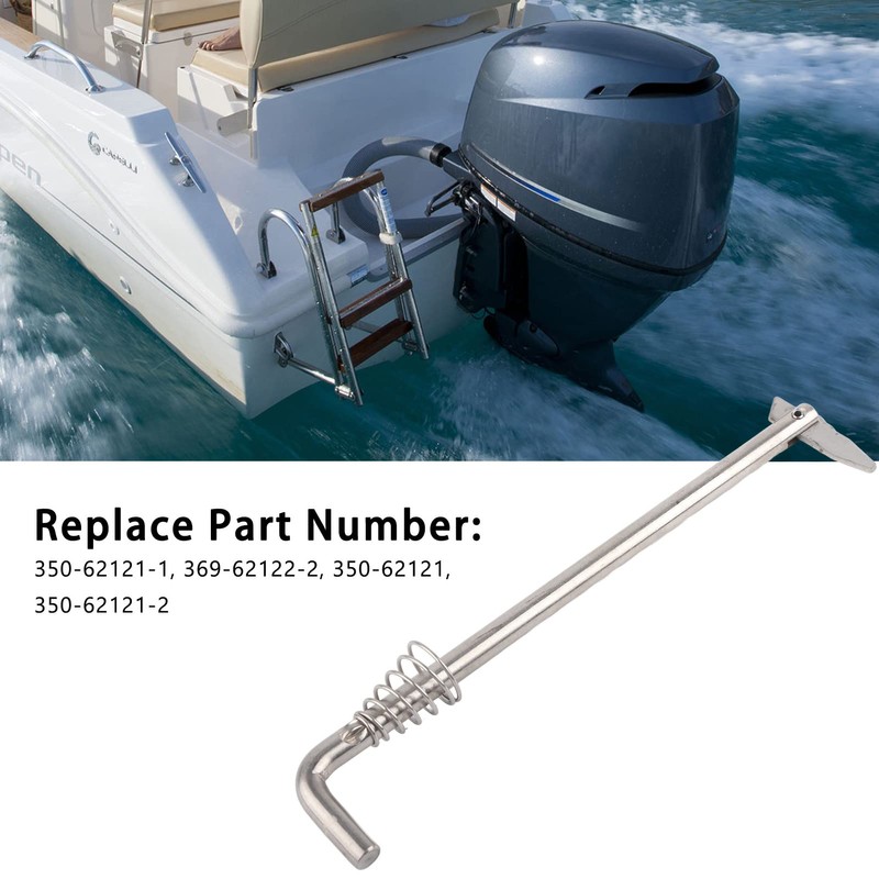 Stainless Steel Tilt Push Rod with Spring Replacement Outboard Motor