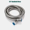 Heyalan SUS304 Stainless Steel Handheld Shower Wand High Pressure Luxury