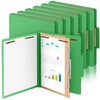 Skyygemm 12 Pack Classification File Folders Bulk with Divider and