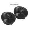 2PCS License Plate Light Lenses Plastic Cover F37Z 13550 AA