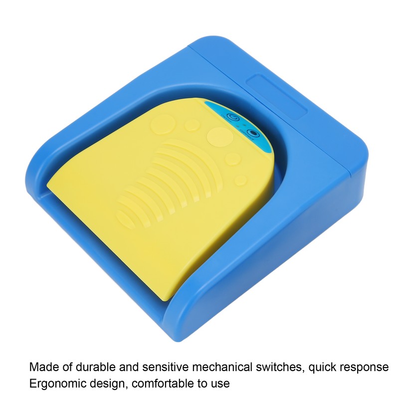 Single Foot Switch Pedal Wireless Wired USB Two Connection Mode