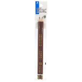 Shinwa Sokutei 77597 Scribe Ink Pencil for Double Scriber Lumbers, Pack of 2