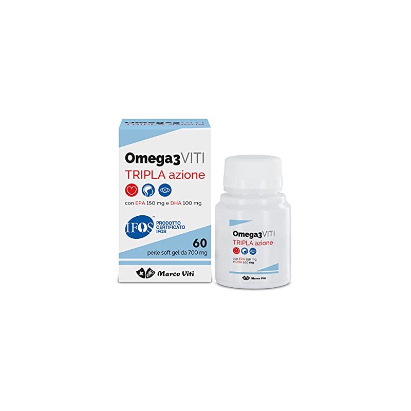 Omega3 Viti Tripla Azion 60 Pearl