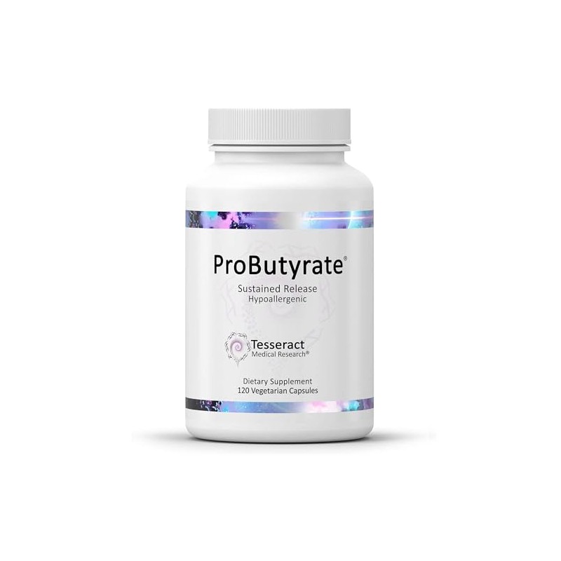 TESSERACT ProButyrate suplemento con liberación sostenida - 120 cápsulas vegetarianas