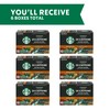 Starbucks K-Cup Coffee Pods, Medium Roast Coffee With 2X Caffeine