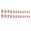 Short Almond Press on Nails with Solid Gel, Elegant Style