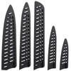 Qianyu 5 Pcs Black Knife Sheath Kitchen Safety Knife Covers