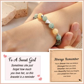 HGDEER Teen Girl Gifts, Easter Gifts for Teens Girls Teenager Valentines Day Things Stuff Cool Cute Jewelry Trendy Bracelets Teen Girl Gifts Ideas Age 9 10 12 14 16