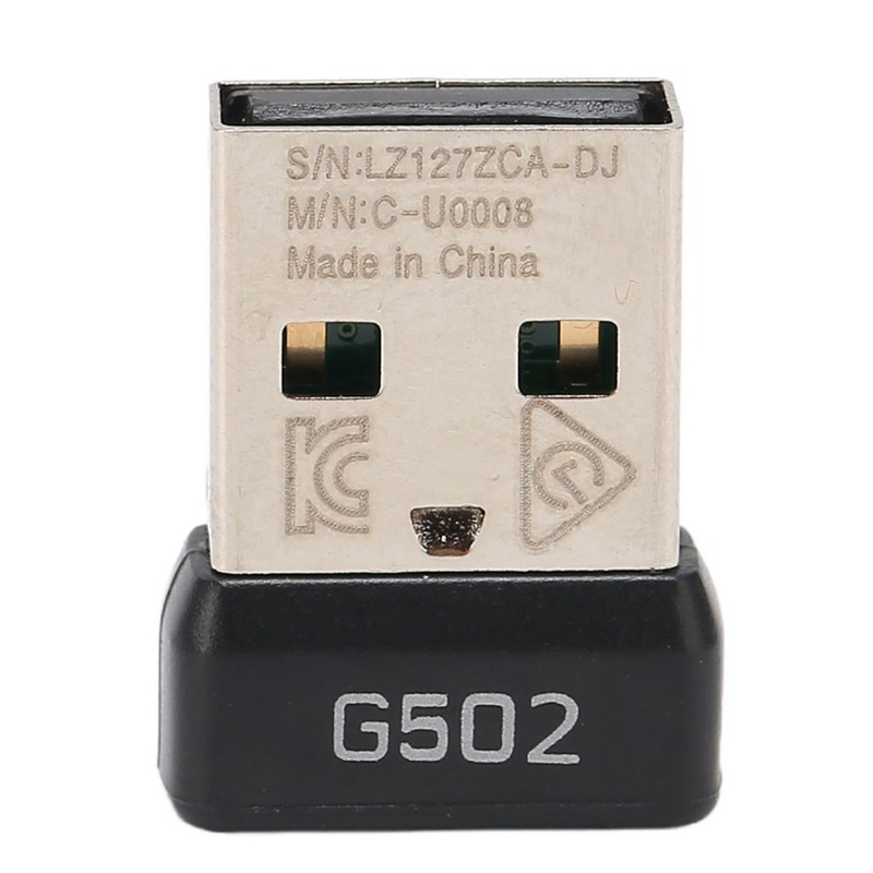 USB Receiver 2.4GHz Wireless Stable Signal Small Portable Durable ABS