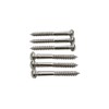 Guyker 6Pcs String Lock Mounting Screws with Notch for Tremolo