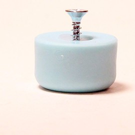 Play Juggling Interchangeable PX3 PX4 Part - Club Flat Knob - Sold Individually (Robin Egg Blue)