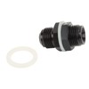 Fuel Cell Bulkhead Fitting with PTFE Washer Black Anodized 6061‑T6