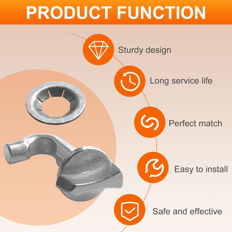 Furnace Door Latch 618107R (2 Pack) for Nordyne Nortek Intertherm