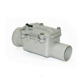 UZMAN Backflow Seal Diameter DN50 Backflow Valve, Backflow Protection, Waste Water Pipe, Sewer Pipe, Channel, Backflow Barrier Rat Stop, Rat Protection, DN 50 mm Pipes, HT, KG