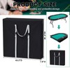 Vincreem Folding Poker Table Bag 1680D Oxford Fabric Waterproof Portable