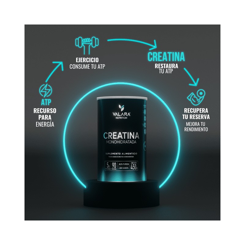 Creatina Monohidratada VALARA 450 g