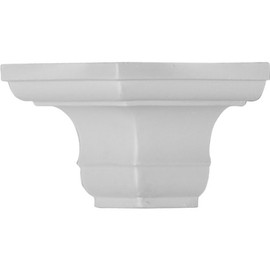 Ekena Millwork MOC02X02JE Outside Corner (Matches Moulding MLD02X02X03JE), 2 1/4"P x 2 1/4"H, White