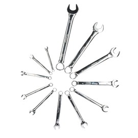 Metric Combination Spanner Wrench Set 12pc 6mm - 22mm Kamasa LSR37