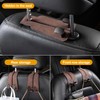 JinnEterri Car Purse Hook Purse Hook for Car Seats Headrest