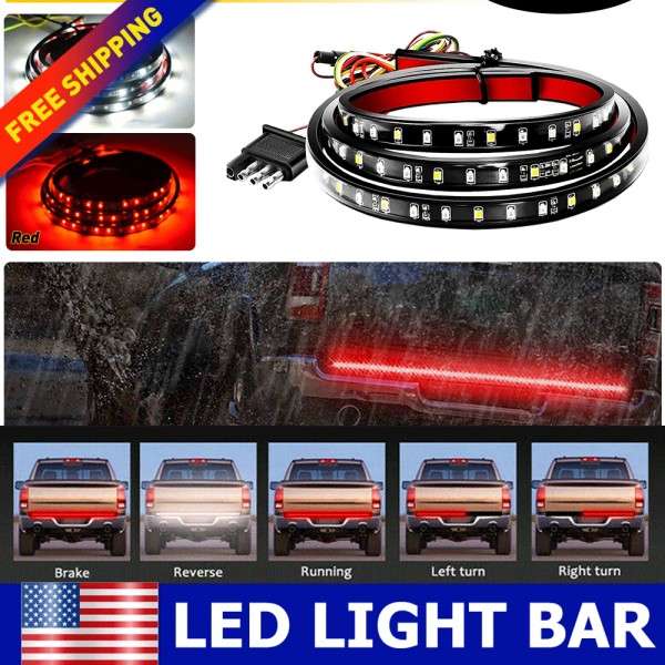 refitting-auto-part For Tailgate LED Strip Bar Truck Brake Turn Signal