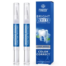 2 Stück Bleaching Stift Zähne, Zahnaufhellung,Teeth Whitening Pen,Zähne Aufhellen Efficiently Flecken Entfernen,Schnelles Bleaching Zähne Anwendungen