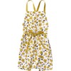 Rep Apron, Blomma, Yellow, 28.7 x 33.1 inches (73 x