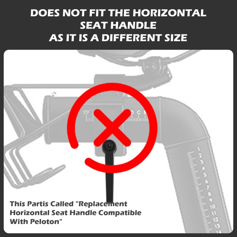 GGTE Exercise Bike Seat Height/Handle Bar Height Replacement Handle Compatible