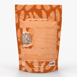 Mycelium Premium Lovebird Feed – Organic, Non-GMO, High Nutritional Value Bird Food for Lovebirds, Sourced from Local USA Farms, Sustainable Farming, 5 lbs