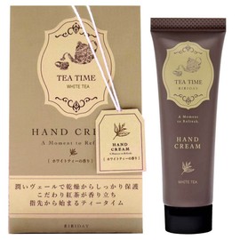 BIBIDAY Tea Time Hand Cream 1.1 oz (30 g), White Tea Scent