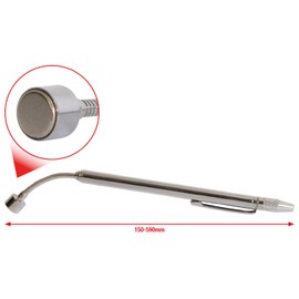 KS Tools 550.1023 Telescopic magnetic lifter, 150-590mm