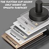 DGYB Suction Cup Toilet Paper Holder - No Drill Adhesive