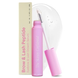 The Skinny Confidential Brow Peptide Eyebrow & Eyelash Styling Serum – Refine Your Brows with All Day Hold - Lightweight & Non-Greasy Brow & Lash Styling Serum