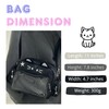 Ita Bag Kawaii Cat Backpack with Adjustable Straps, Large Capacity,