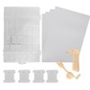 Embroidery Floss Organizer Box Milk White Cross Stitch Plastic Bobbins