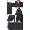 ARCADE Men's Jinbei Top and Bottom 2-Piece Set, Shijira-Woven Jinbei