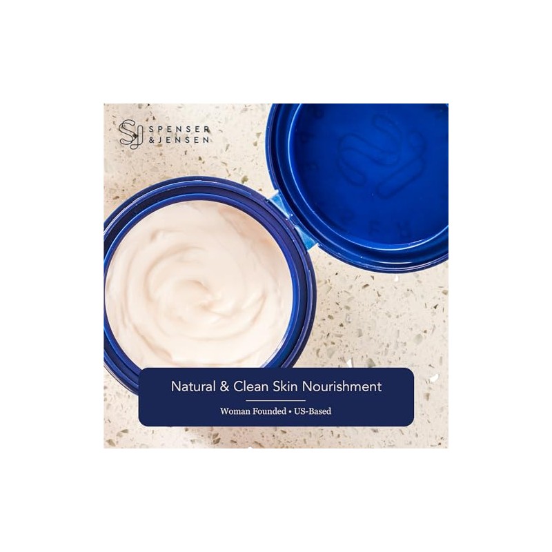 Spenser & Jensen - Mantequilla corporal de 8 onzas (Mango