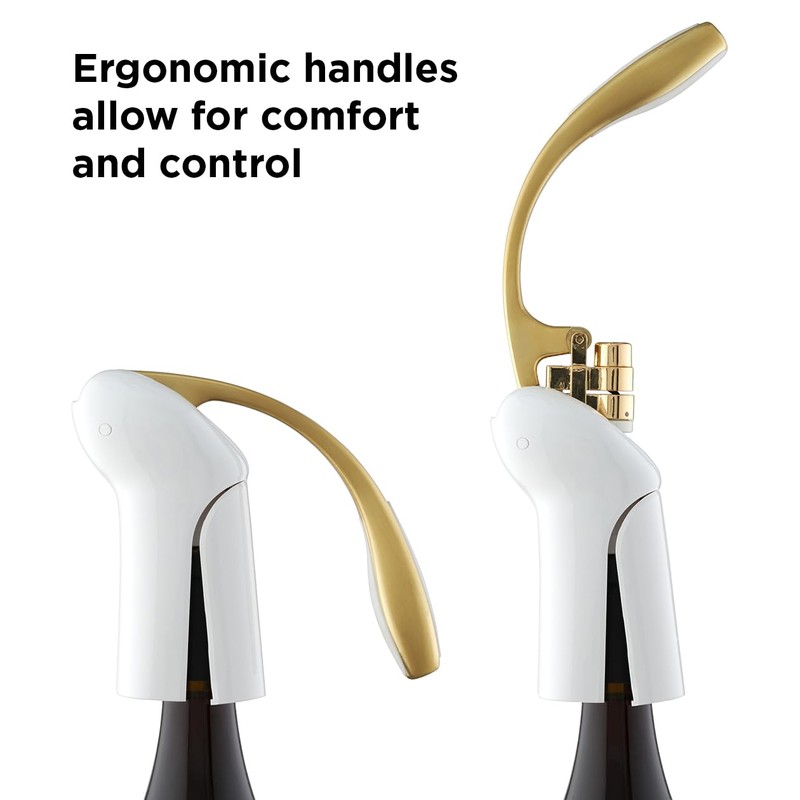 Rabbit Vertical Lever Corkscrew with Foil Cutter