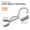 CCLIFE 150-Piece Spring Pin Assortment Stainless Steel 2 - 4