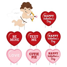Decoration Outdoor Day Garden Stakes Card Garden With Valentine's Yard Home Decor Shoe for Women