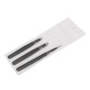 AAProTools Eyebrow Tweezer Set,3 Pcs Premium Stainless Steel Eyebrow Tweezers