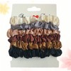 SAFIGLE 12 Pcs Retro Scrunchies Small Elastic Hair Ties for