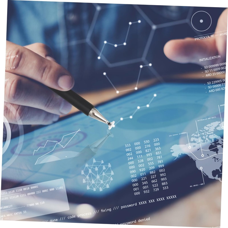 OSALADI 30pcs Stylus Pen Tips for Replacement Disc Tips Suction