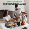 Nutrichef Electric Crepe Maker Pan & Griddle - 12 Inch