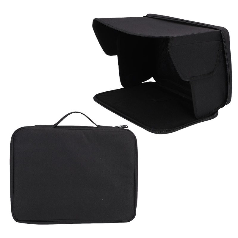 Portable Laptop Sun Shade for Outdoor Work – Foldable Oxford